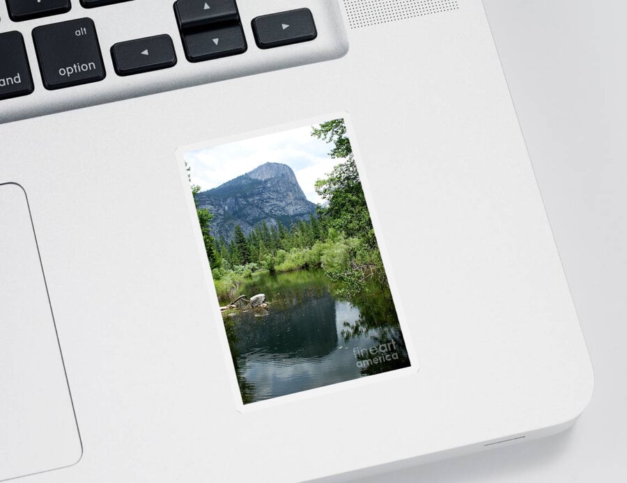 Yosemite Sticker featuring the photograph Mirror Lake by Henrik Lehnerer