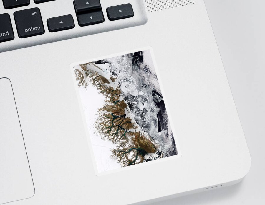 Greenland Sticker featuring the photograph Summer Thaw, Greenland by Science Source