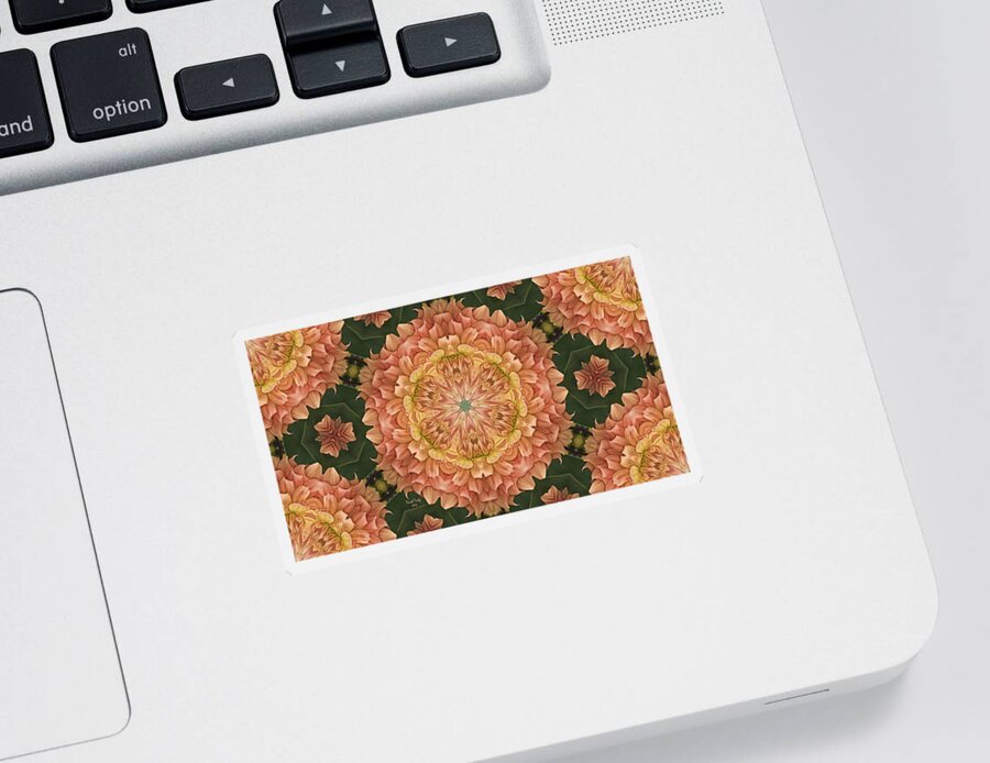 Flower Sticker featuring the photograph Sweet Peaches by Trish Tritz