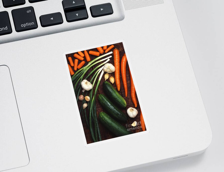 Vegetables Sticker featuring the photograph Vegetables by Science Source