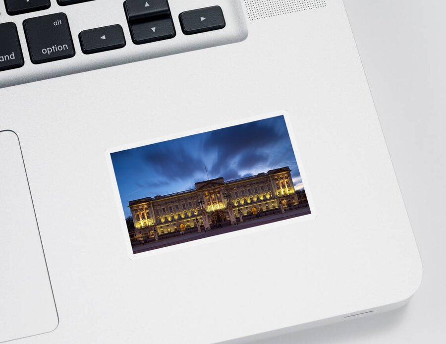 Buckingham Palace Sticker featuring the photograph Buckingham Palace #1 by Stephen Taylor