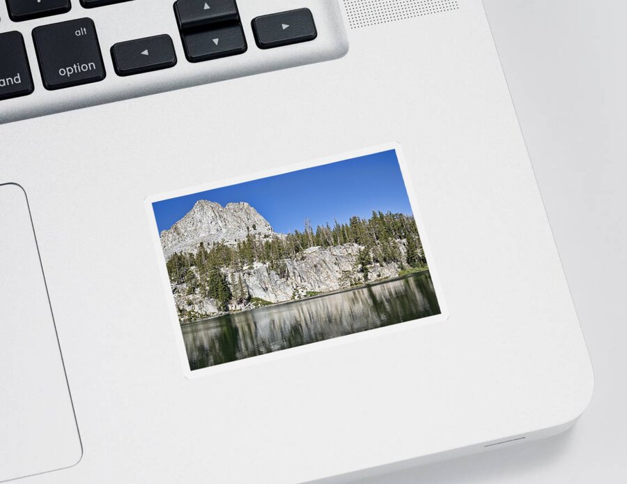 Mountain Sticker featuring the photograph Crystal Crag #1 by Kelley King