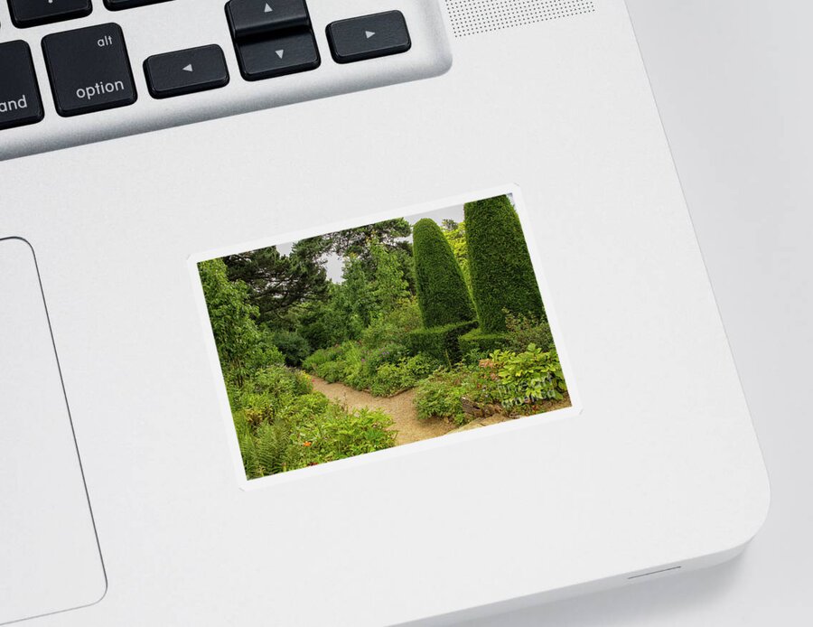Home Sticker featuring the photograph Garden at Sudeley castle by Patricia Hofmeester