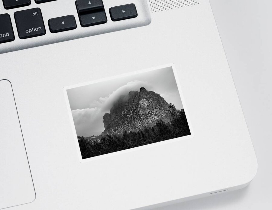 Michalakis Ppalis Sticker featuring the photograph Mountain Landscape #1 by Michalakis Ppalis