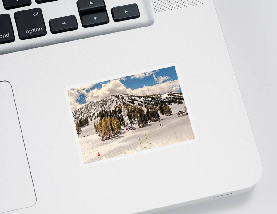 Activity Sticker featuring the photograph Mt. Rose #2 by Maria Coulson