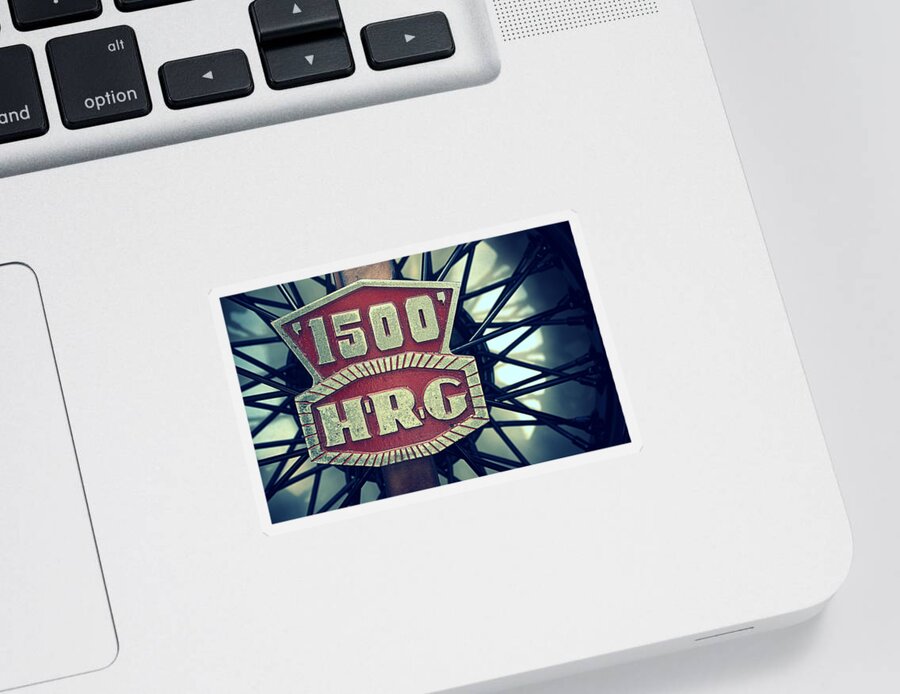 Hershey Pa Sticker featuring the photograph 1500 HRG Emblem by Joseph Skompski