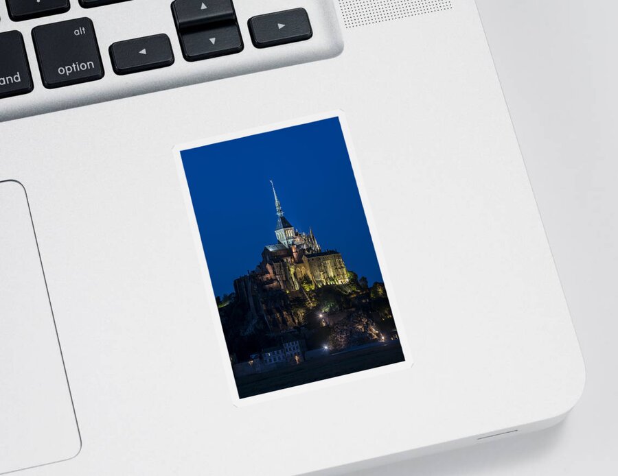 Mont Saint-michel Sticker featuring the photograph 150915p142 by Arterra Picture Library