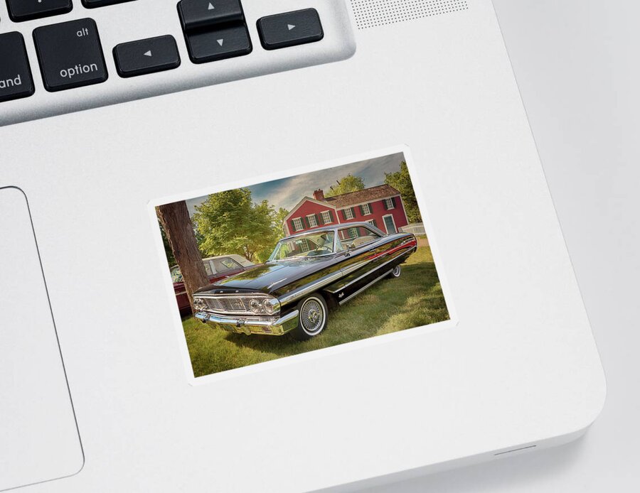 Ford Sticker featuring the photograph 1964 Ford Galaxie 500 XL by Susan Rissi Tregoning
