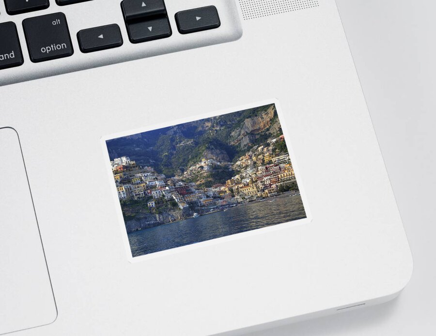 Positano Sticker featuring the photograph Positano - Amalfi Coast #7 by Joana Kruse