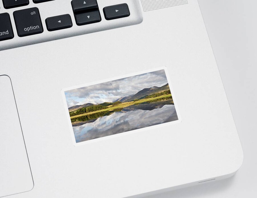 Mist Sticker featuring the photograph Loch Tulla #8 by Stephen Taylor