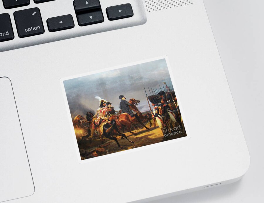 Napoleon Sticker featuring the photograph A Napoleonic War At Versailles by Al Bourassa