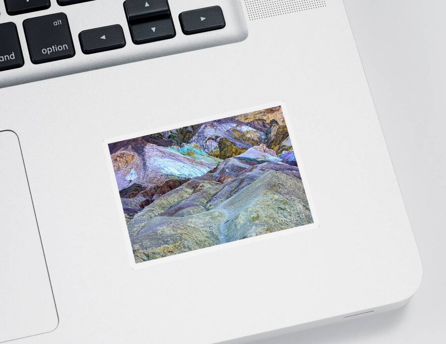 Art Sticker featuring the photograph Artist's Palette by Charles Dobbs