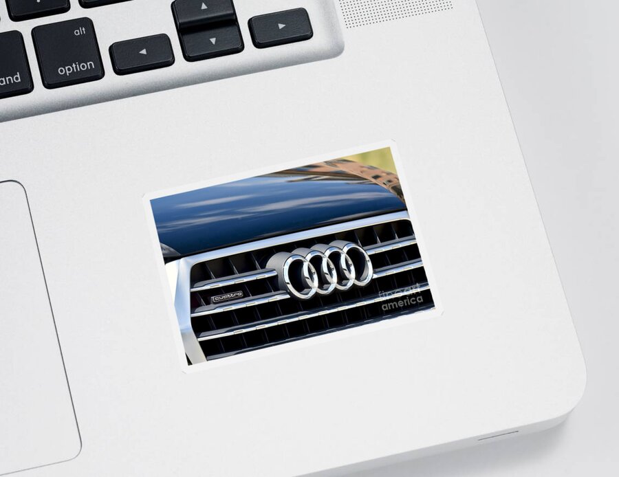 Audi Quattro Sticker by JL Images - Pixels