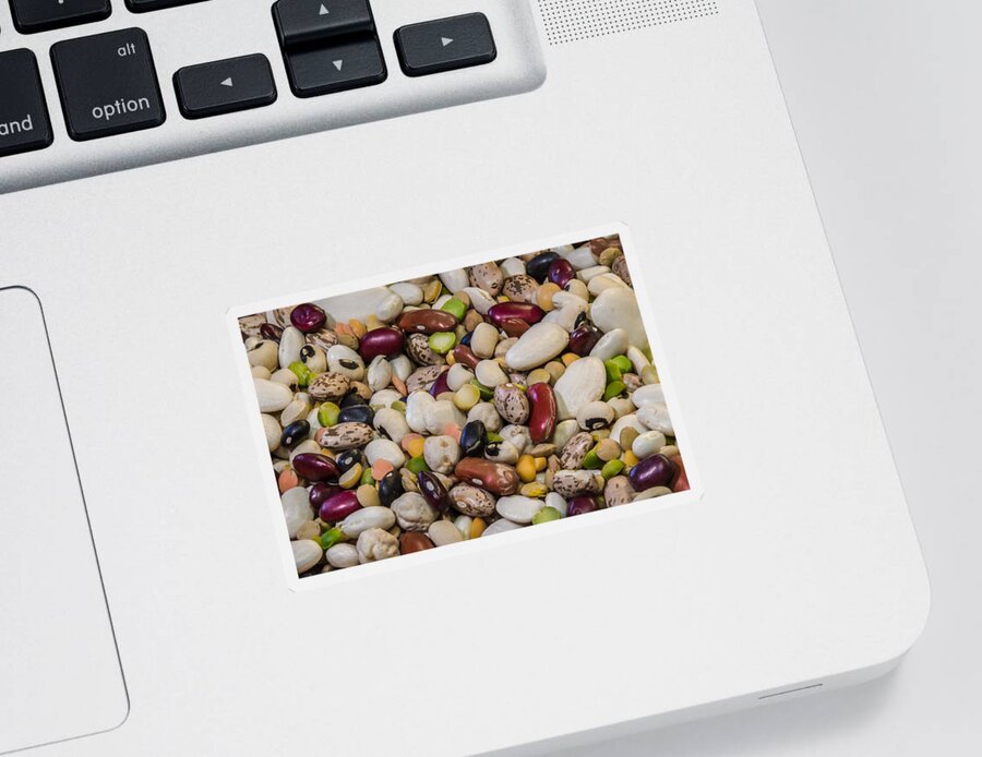 Guy Whiteley Photography Sticker featuring the photograph Bean Soup - Tomorrow by Guy Whiteley