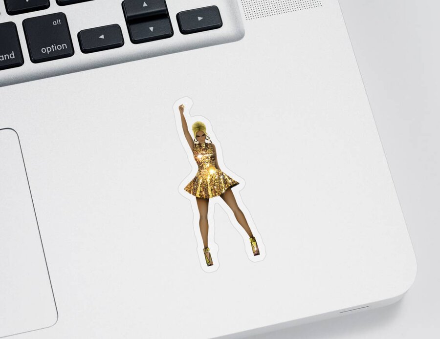Beyonce - Run The World Girls 4 Sticker by Bo Kev - Pixels Merch