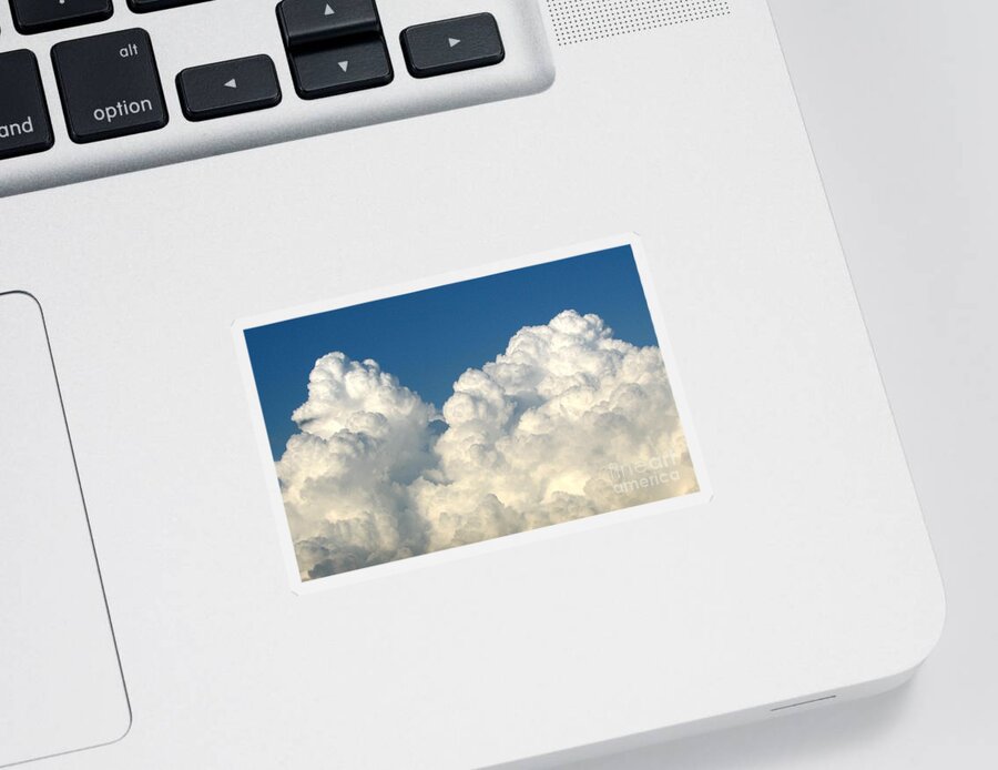 Clouds Sticker featuring the photograph Billowing Clouds 1 by Rose Santuci-Sofranko