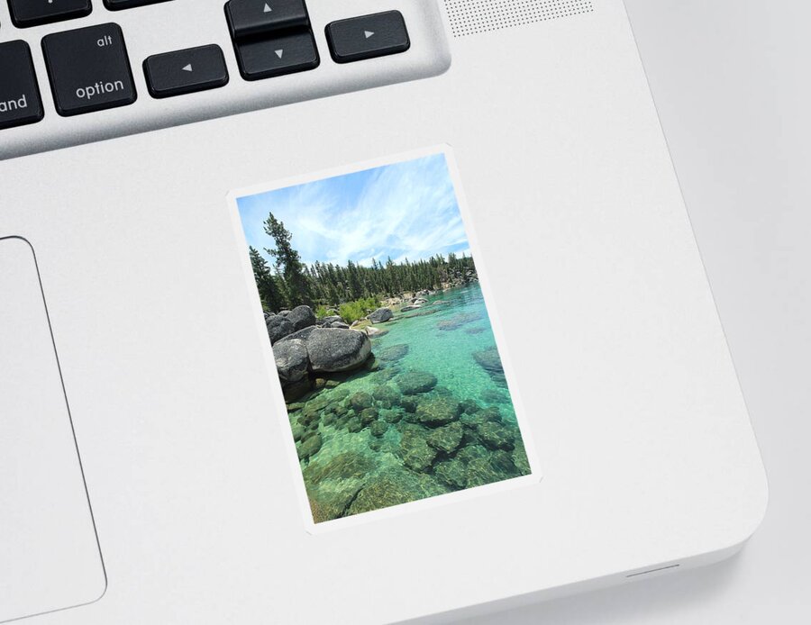 Lake Tahoe Sticker featuring the photograph Bliss Abyss by Sean Sarsfield