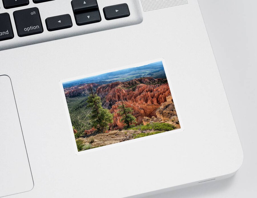 Bryce Canyon National Park Sticker featuring the photograph Bryce Canyon Utah Landscape 7R2_DSC1215_08112017 by Greg Kluempers