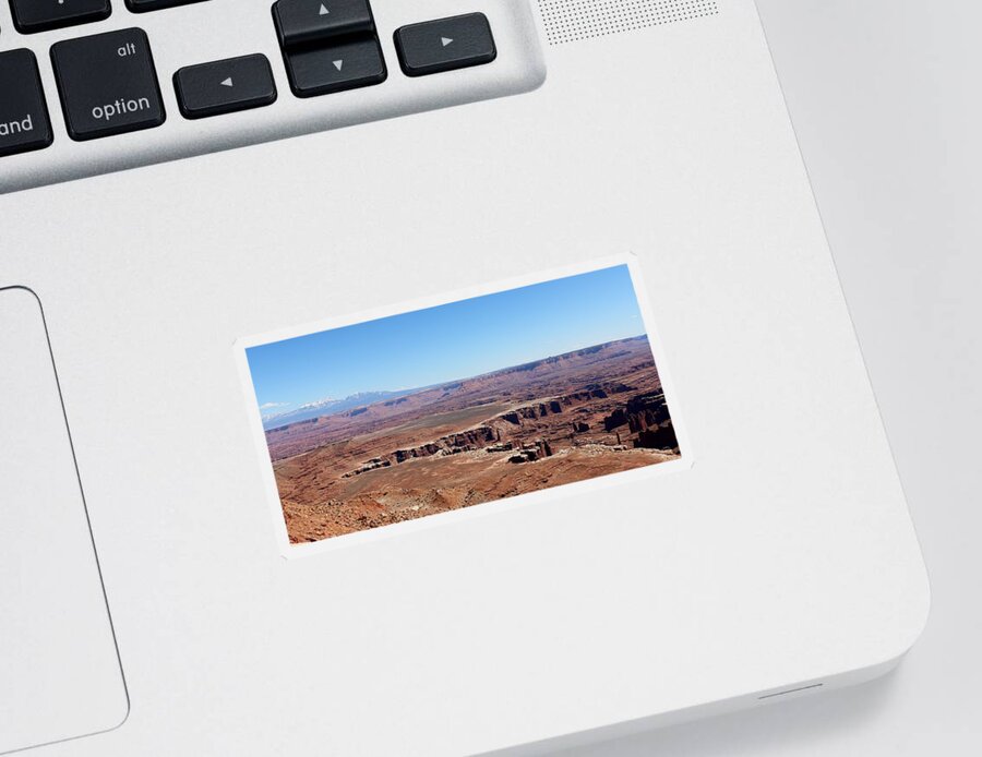 Canyonlands National Park Sticker featuring the photograph Canyonlands View - 17 by Christy Pooschke