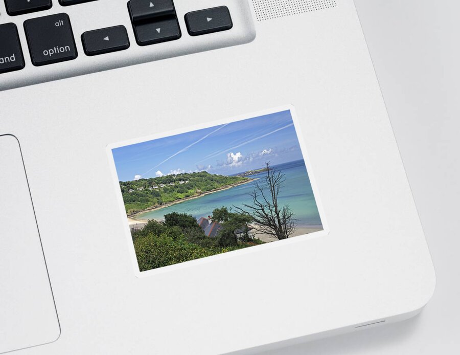 Britain Sticker featuring the photograph Carbis Bay to St Ives by Rod Johnson