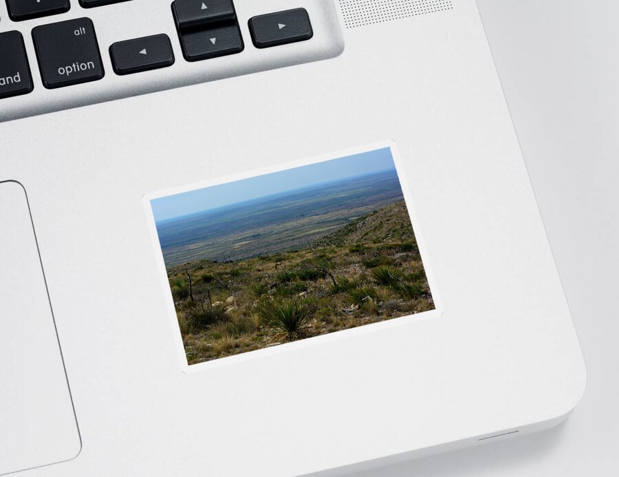 Plains Sticker featuring the photograph Carlsbad Lookout by Tikvah's Hope