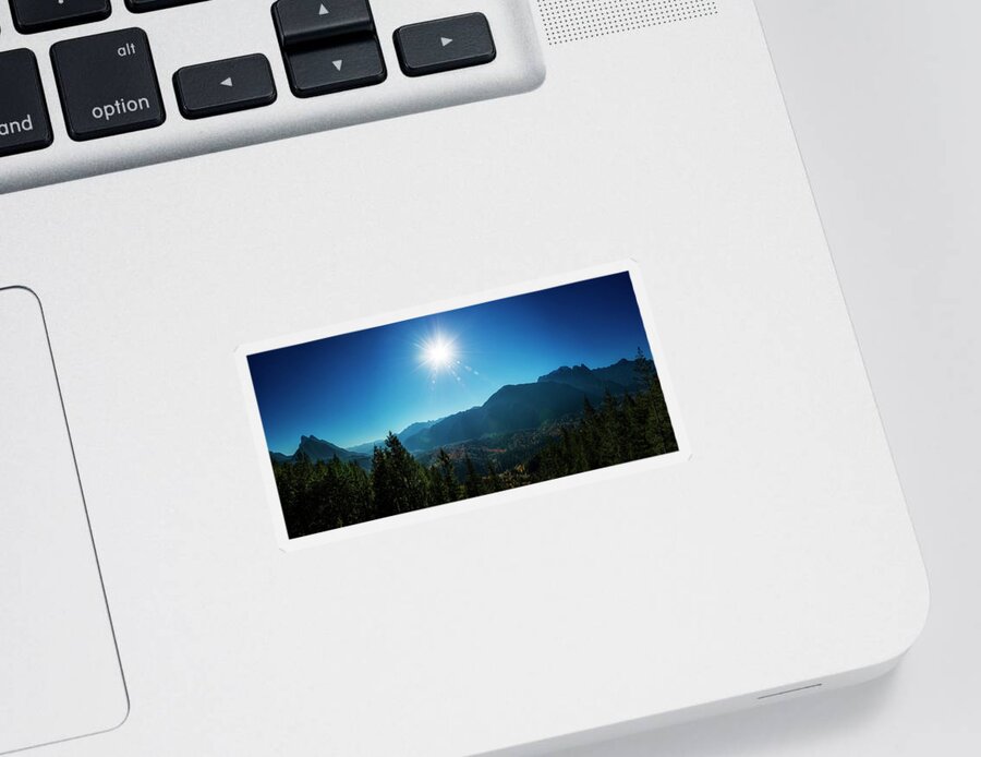 Mountains Sticker featuring the photograph Central Cascades by Pelo Blanco Photo