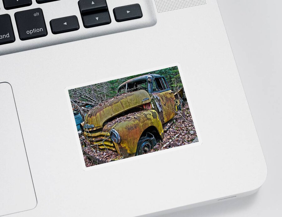 Chevy Sticker featuring the photograph Chevrolet 3100 by Glenn Gordon