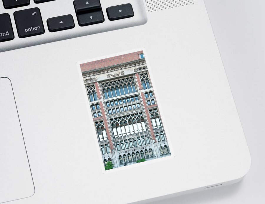 Chicago Sticker featuring the photograph Chicago Athletic Association by David Levin