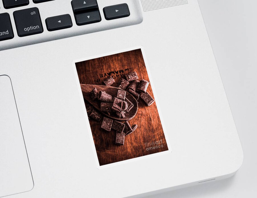Bake Sticker featuring the photograph Chocolate kitchen artwork by Jorgo Photography