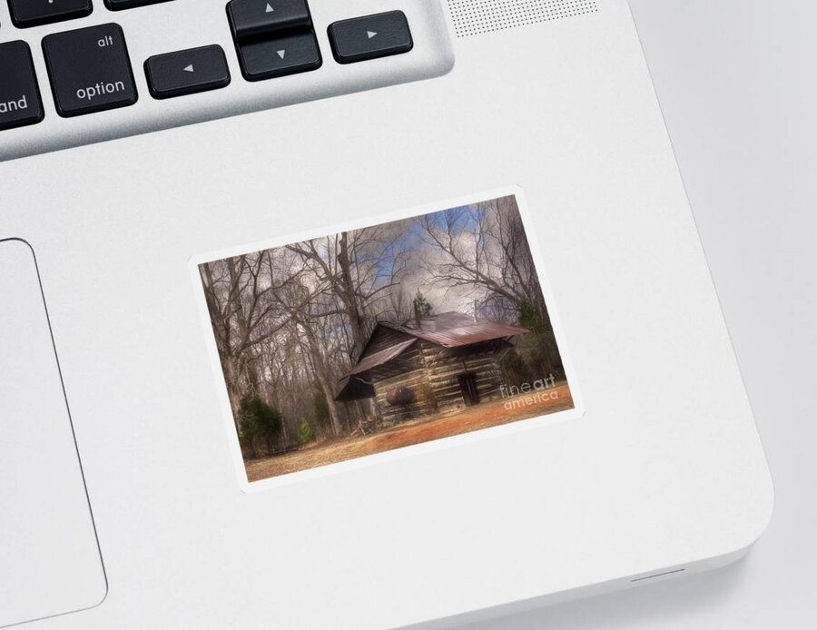 Tobacco Barn Sticker featuring the photograph Curing Time by Benanne Stiens