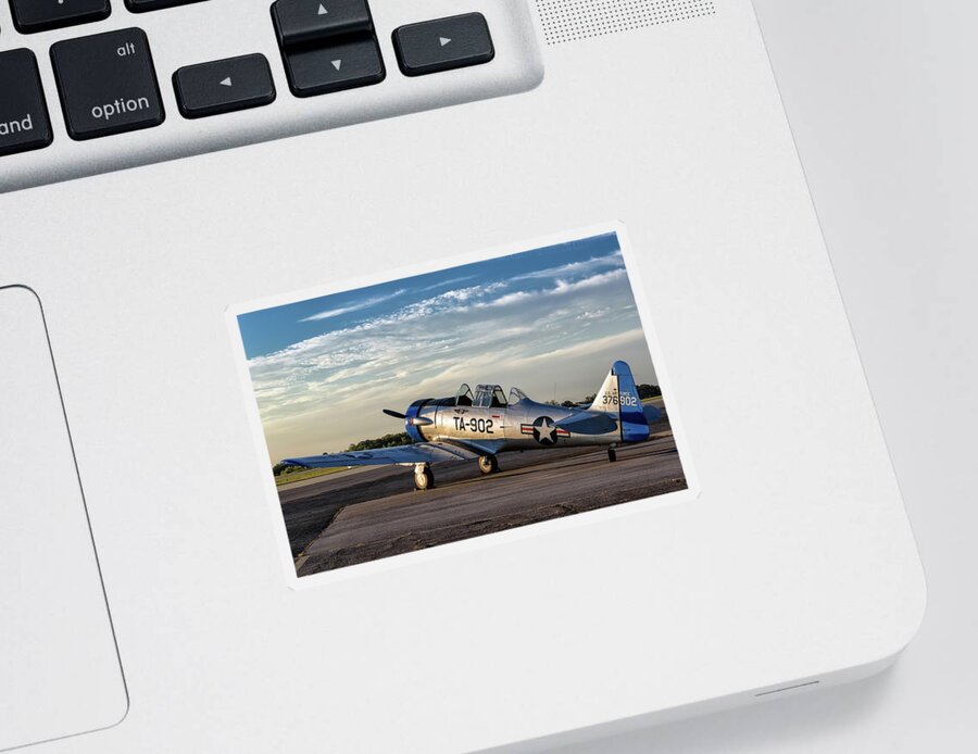 Trainer Sticker featuring the photograph Daybreak on the LT-6 by Chris Buff