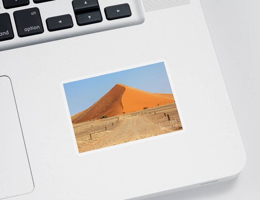 African Sticker featuring the photograph Desert dune by Benny Marty