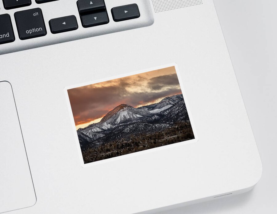 Colorado Sticker featuring the photograph Durango Sunset by Jen Manganello