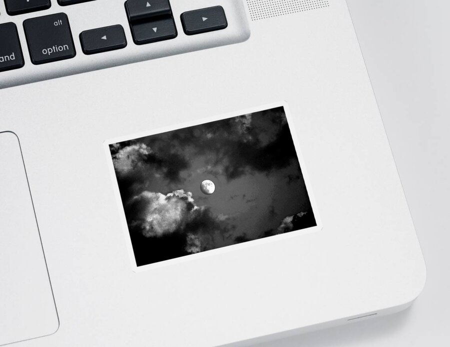 Sky Sticker featuring the photograph Eye in the Sky by Steve Karol