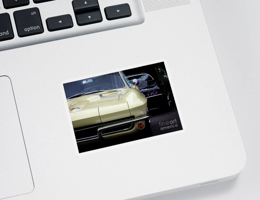 Automotive Sticker featuring the photograph Front and Back by Dennis Hedberg