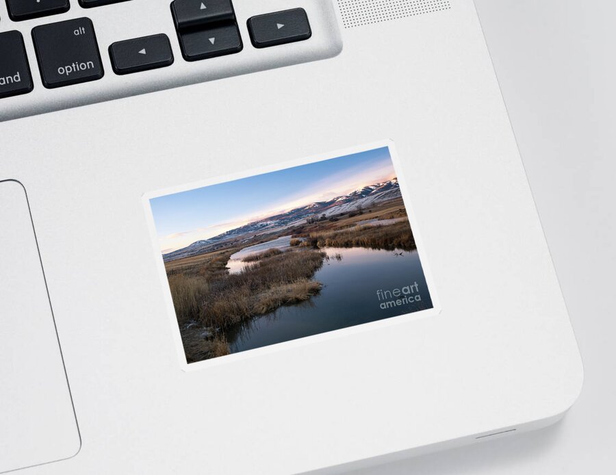 Idaho Sticker featuring the photograph Gem Valley by Idaho Scenic Images Linda Lantzy