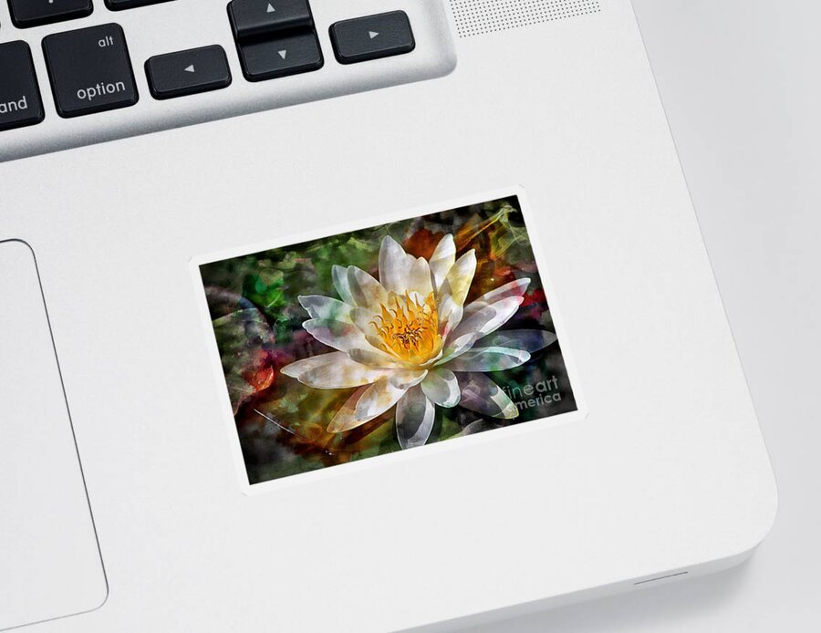 Magical Sticker featuring the photograph Grace by Clare Bevan