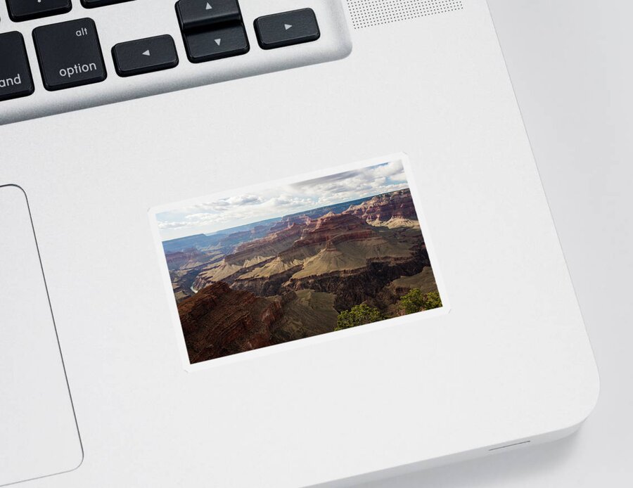 Grand Sticker featuring the photograph Grand Canyon by Jennifer Ancker