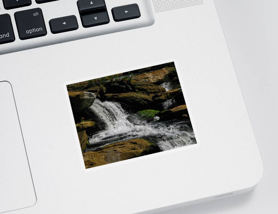 Great Falls Sticker featuring the photograph Great Falls 2 by Raymond Salani III