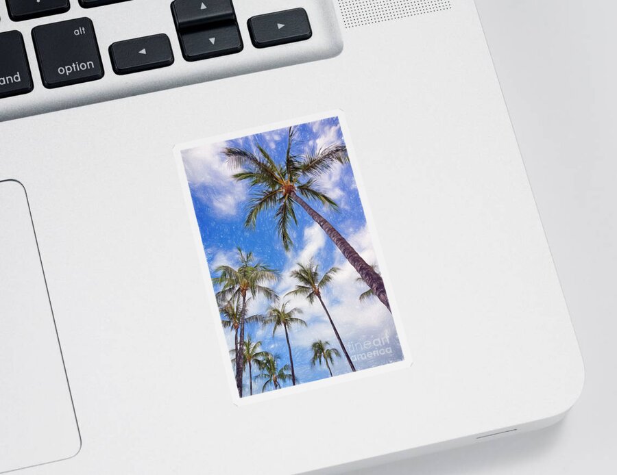 Hawaii Sticker featuring the photograph Hawaiian Vacation #4 by Sue Melvin