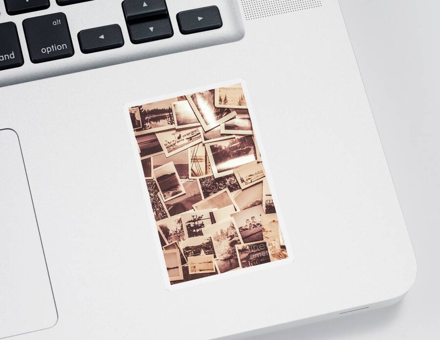 Collection Sticker featuring the photograph History in still photographs by Jorgo Photography