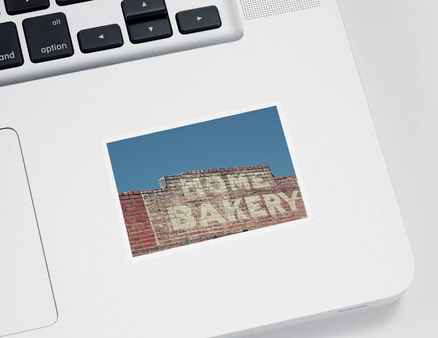 Bakery Sticker featuring the mixed media Home Bakery- Photo by Linda Woods by Linda Woods