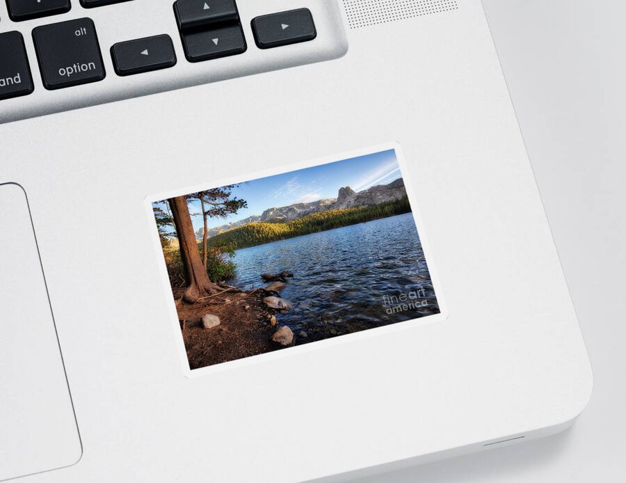 Mammoth Sticker featuring the photograph Lake Mary by Anthony Michael Bonafede