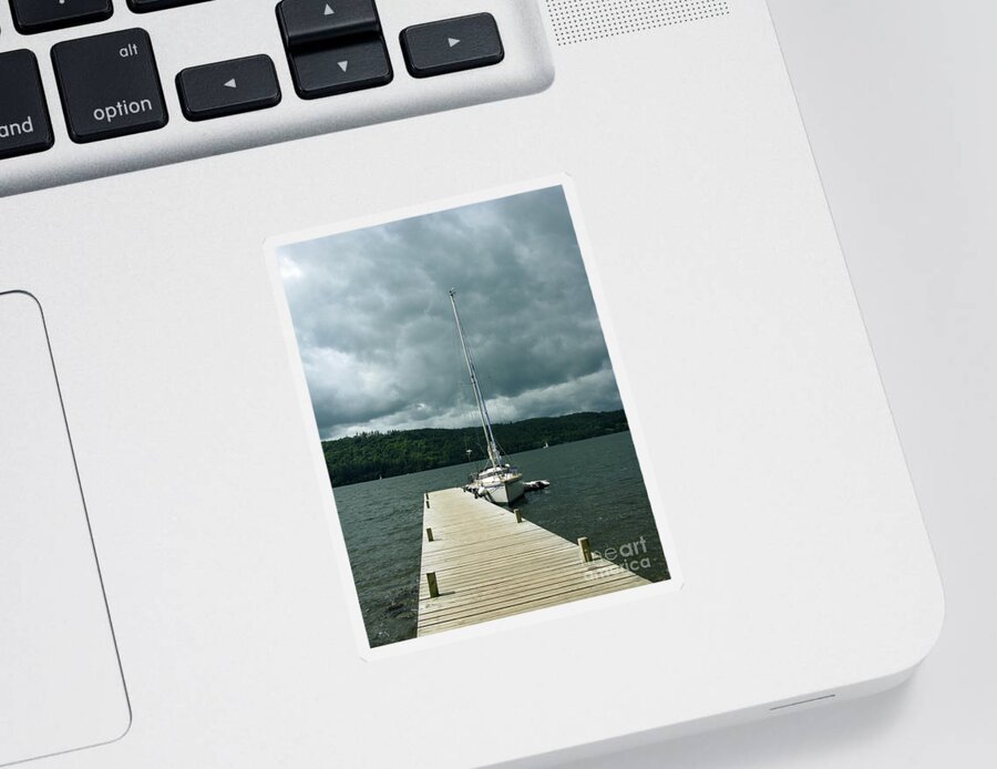 Lake Windermere Sticker featuring the photograph Lake Windermere by Mini Arora