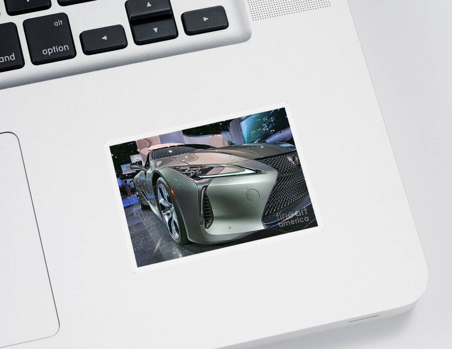 2017 Sticker featuring the photograph Lexus Concept 9814 by Jack Schultz