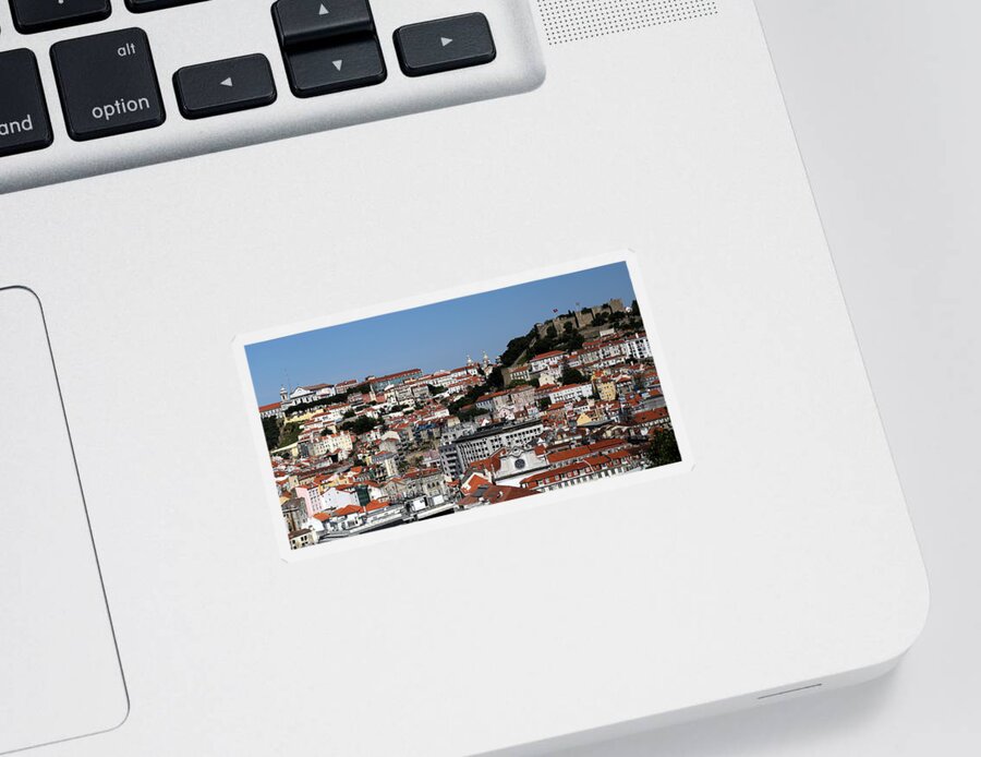 Lisbon Sticker featuring the photograph Lisbon 18 by Andrew Fare