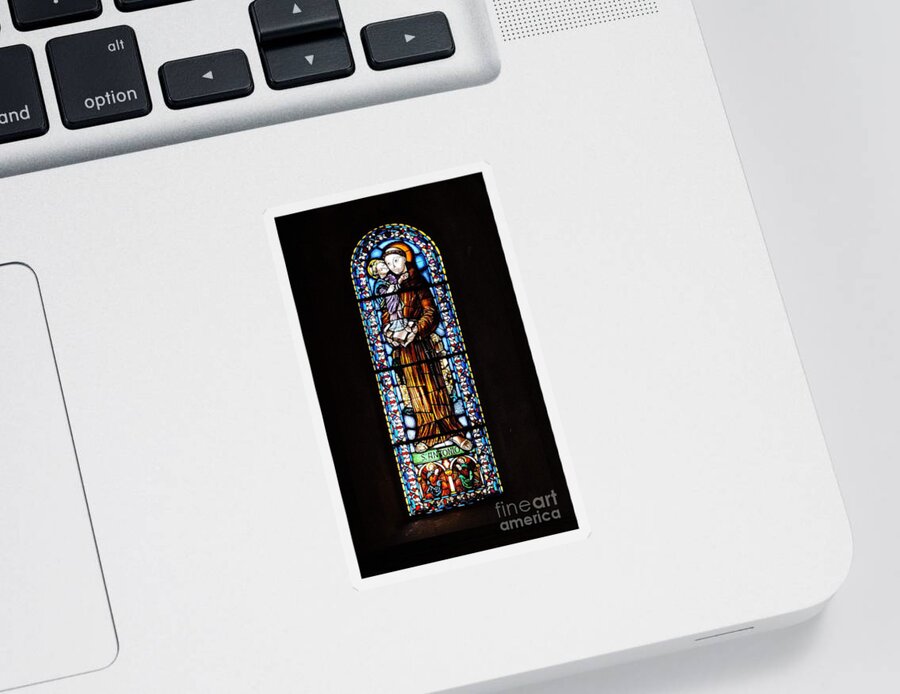 Europe Sticker featuring the photograph Lisbon cathedral 3 by Rudi Prott