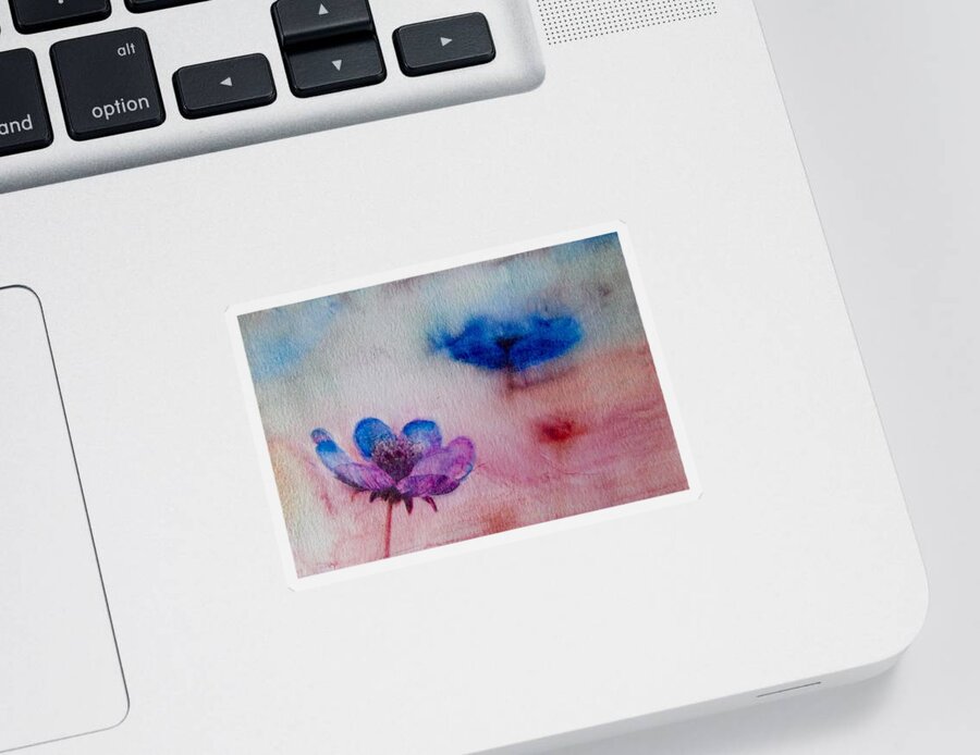 Wildflowers Sticker featuring the painting Lost in Summer by Cara Frafjord