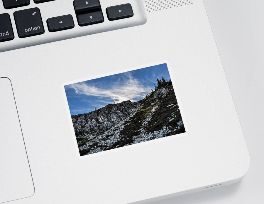 Footpath Sticker featuring the photograph Maple Pass Loop Rocks by Pelo Blanco Photo