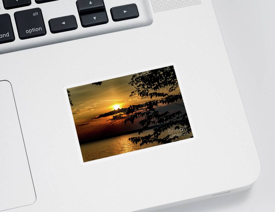 Sunrise Sticker featuring the photograph Morning Glory by William Norton